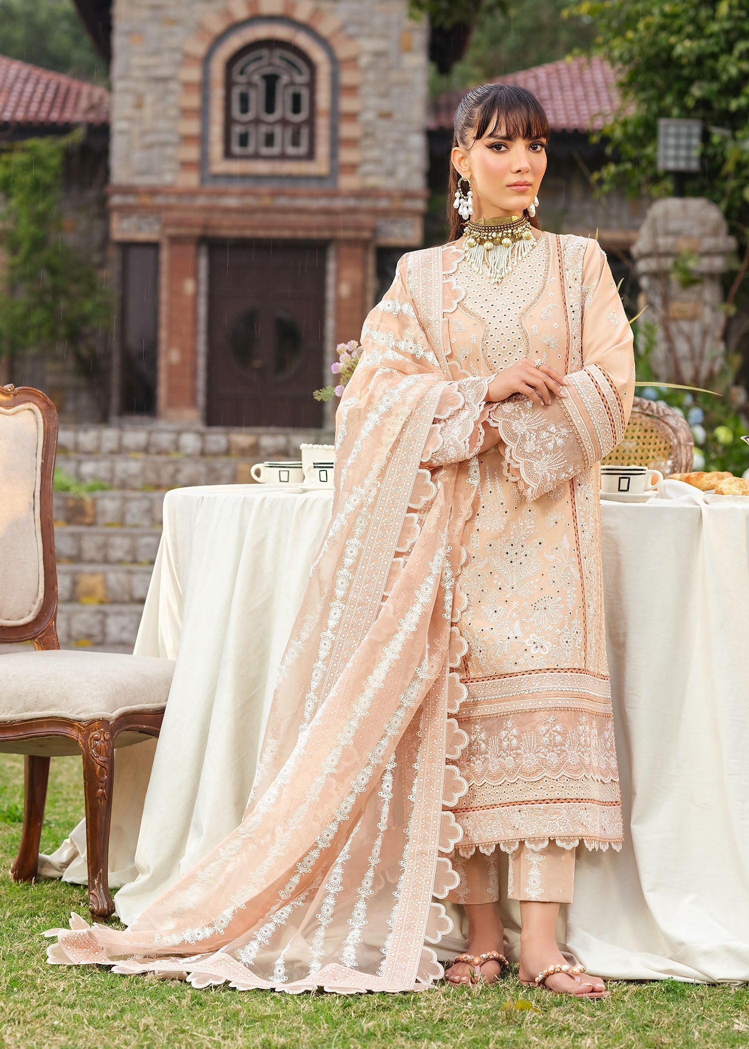 Zarizaa | Echelon Lawn | LUMITON - Pakistani Designer Dress - by Zarizaa - Type : Ladies Clothes - 100% Original at Saira Sultan