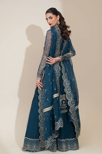 Enzo | Etoile Filante Luxury Collection | ESPOIR S Teal Blue Organza