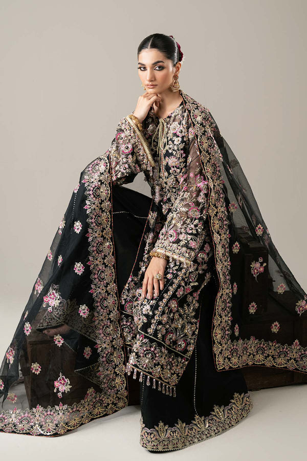 Enzo | Etoile Filante Luxury Collection | CLAIRE DE LUNE XL Black Organza