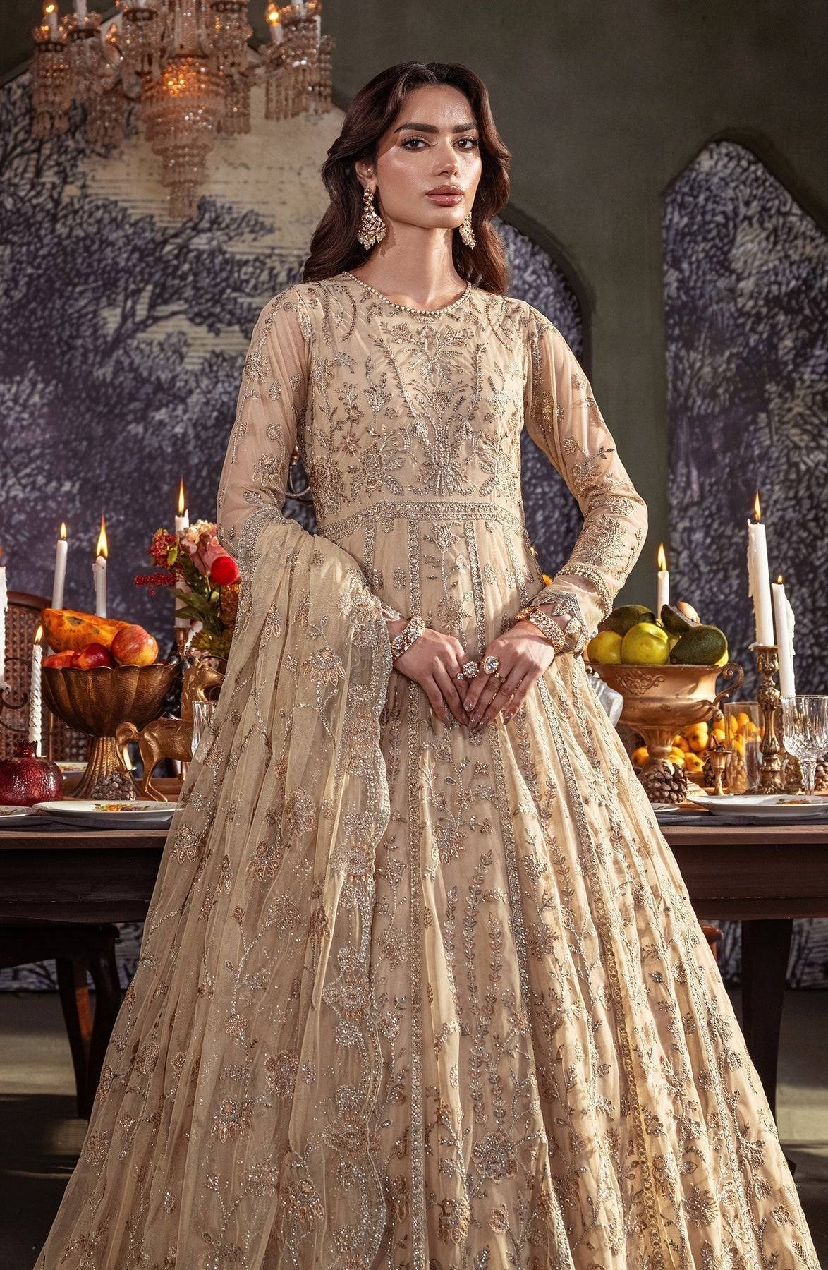 Zarif | Heritage Formals | ZHF 01 AVELINA - Pakistani Designer Dress - by Zarif | Type: Formal - 100% Original at Saira Sultan