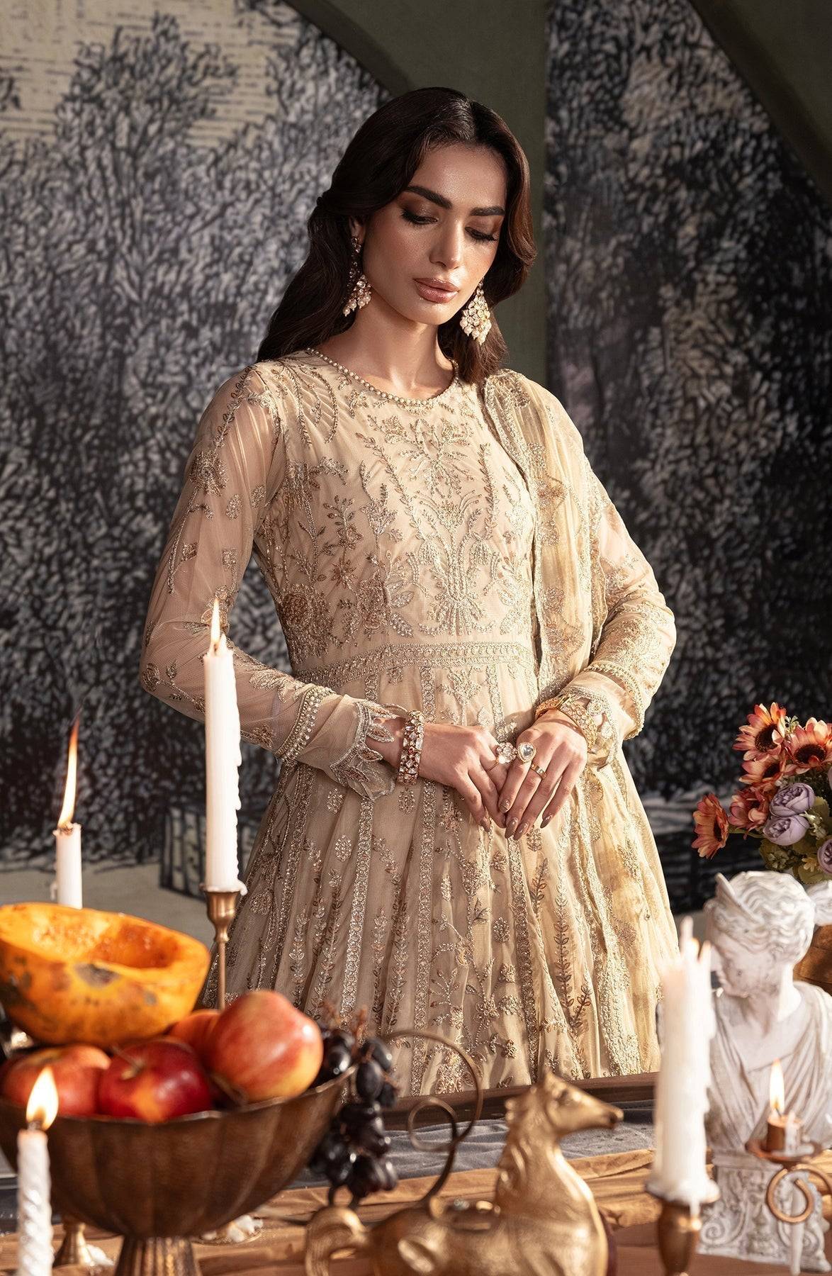 Zarif | Heritage Formals | ZHF 01 AVELINA - Pakistani Designer Dress - by Zarif | Type: Formal - 100% Original at Saira Sultan