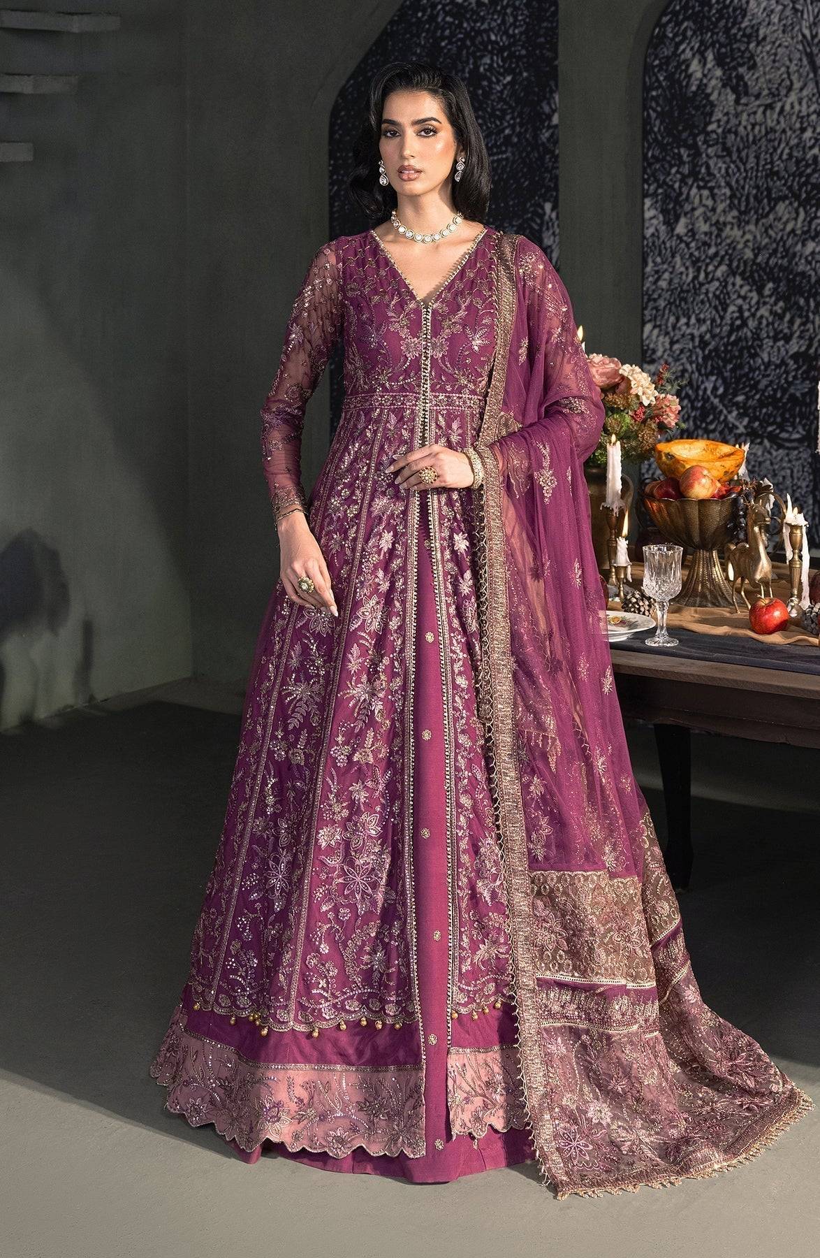 Zarif | Heritage Formals | ZHF 02 TIFFANY - Pakistani Designer Dress - by Zarif | Type: Formal - 100% Original at Saira Sultan