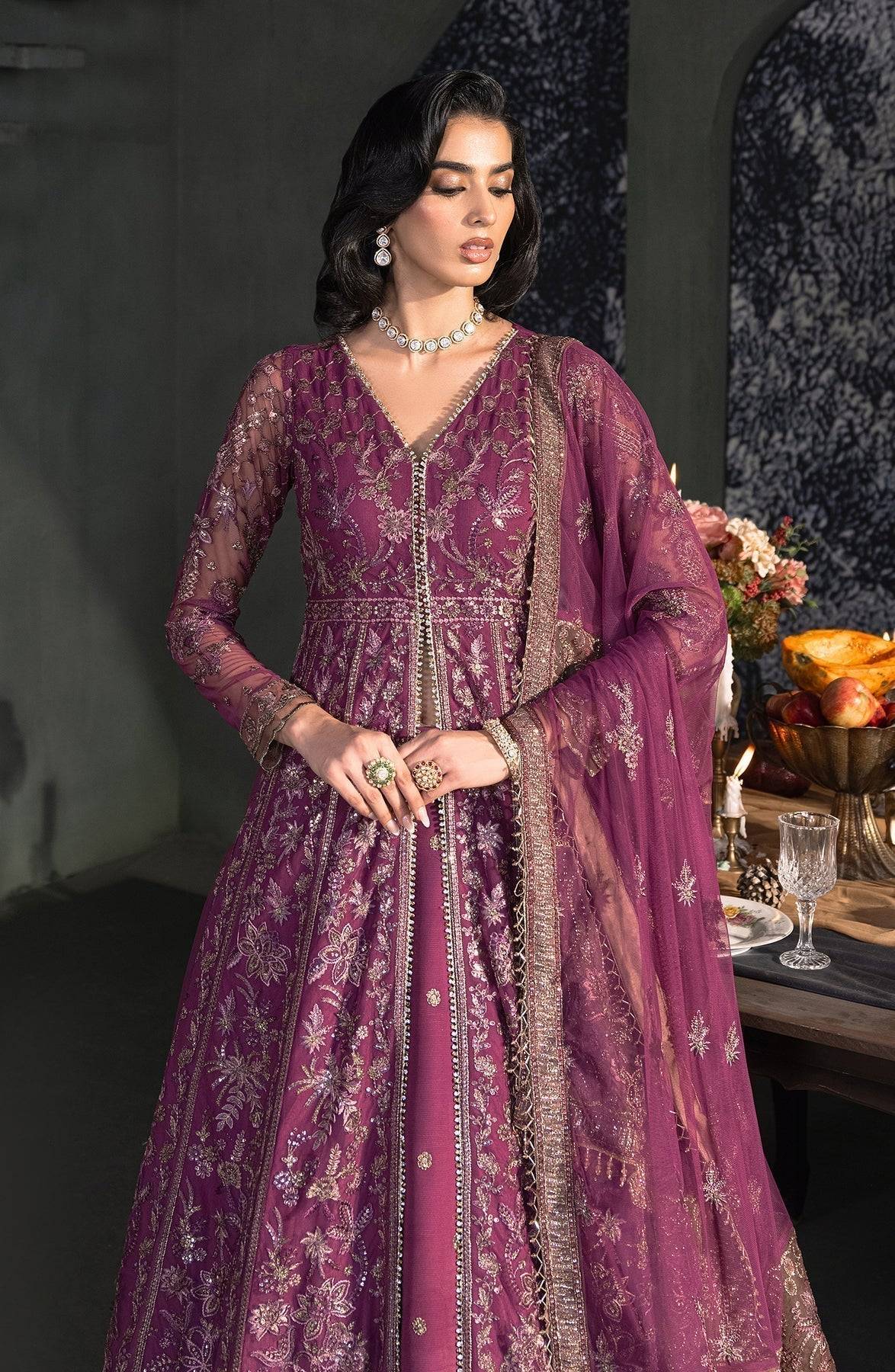 Zarif | Heritage Formals | ZHF 02 TIFFANY - Pakistani Designer Dress - by Zarif | Type: Formal - 100% Original at Saira Sultan