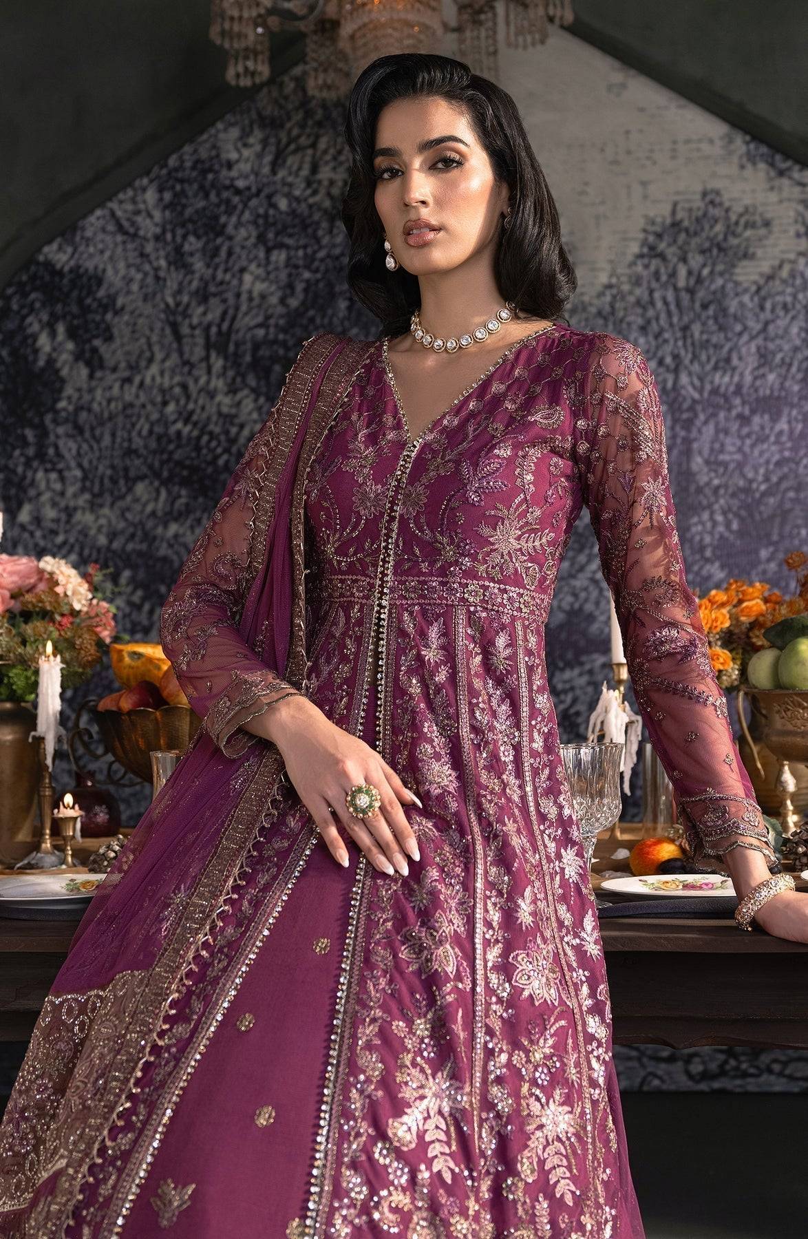 Zarif | Heritage Formals | ZHF 02 TIFFANY - Pakistani Designer Dress - by Zarif | Type: Formal - 100% Original at Saira Sultan