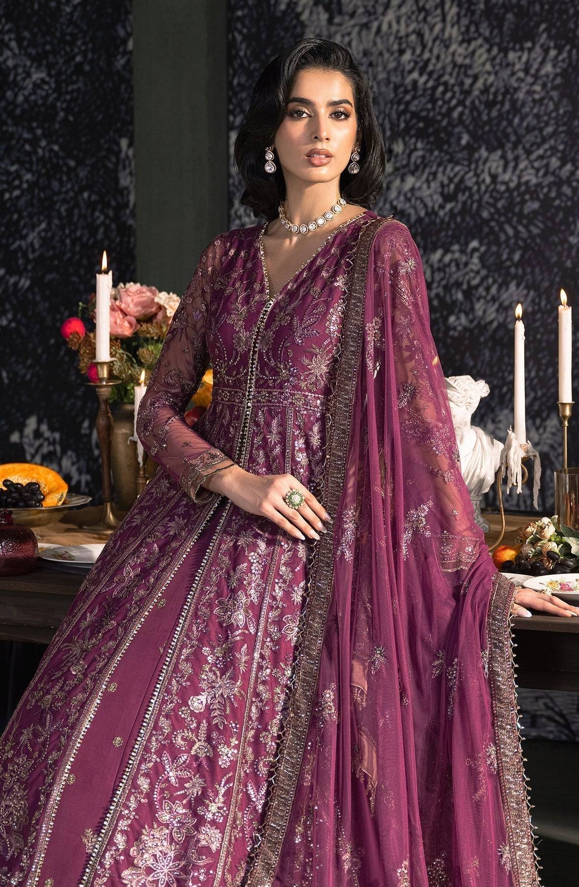 Zarif | Heritage Formals | ZHF 02 TIFFANY - Pakistani Designer Dress - by Zarif | Type: Formal - 100% Original at Saira Sultan