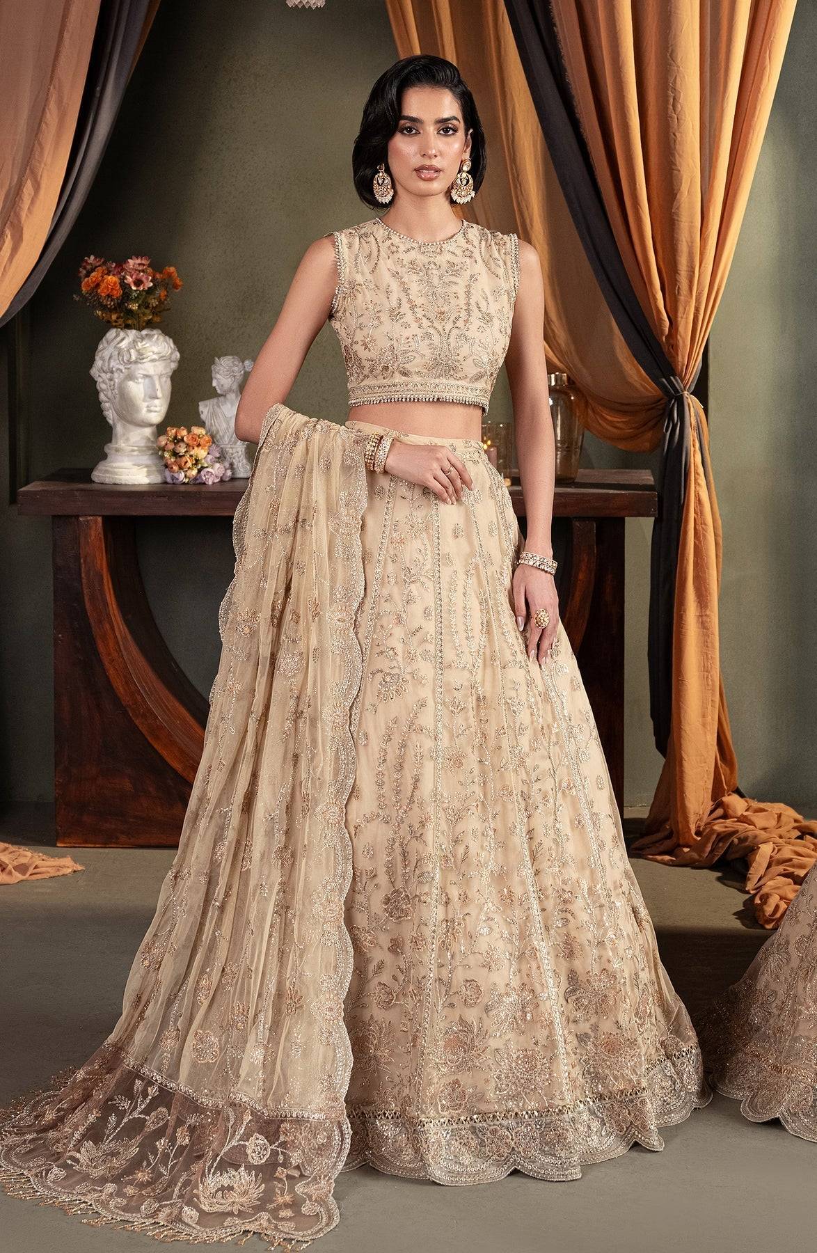 Zarif | Heritage Formals | ZHF 01 AVELINA - Pakistani Designer Dress - by Zarif | Type: Formal - 100% Original at Saira Sultan