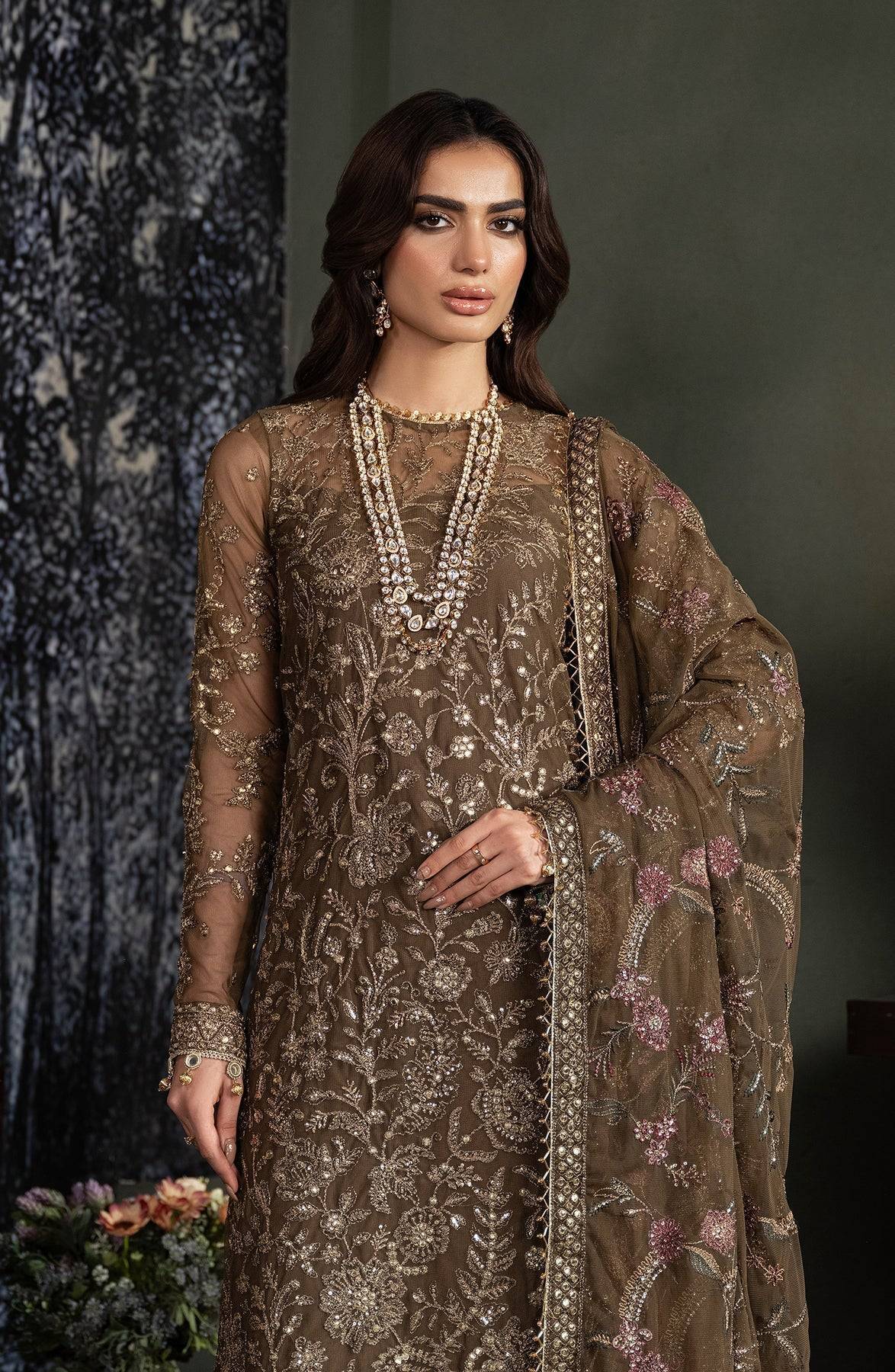 Zarif | Heritage Formals | ZHF 06 ZHALAY - Pakistani Designer Dress - by Zarif | Type: Formal - 100% Original at Saira Sultan