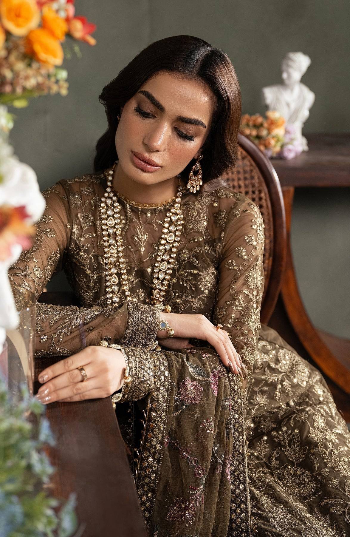 Zarif | Heritage Formals | ZHF 06 ZHALAY - Pakistani Designer Dress - by Zarif | Type: Formal - 100% Original at Saira Sultan