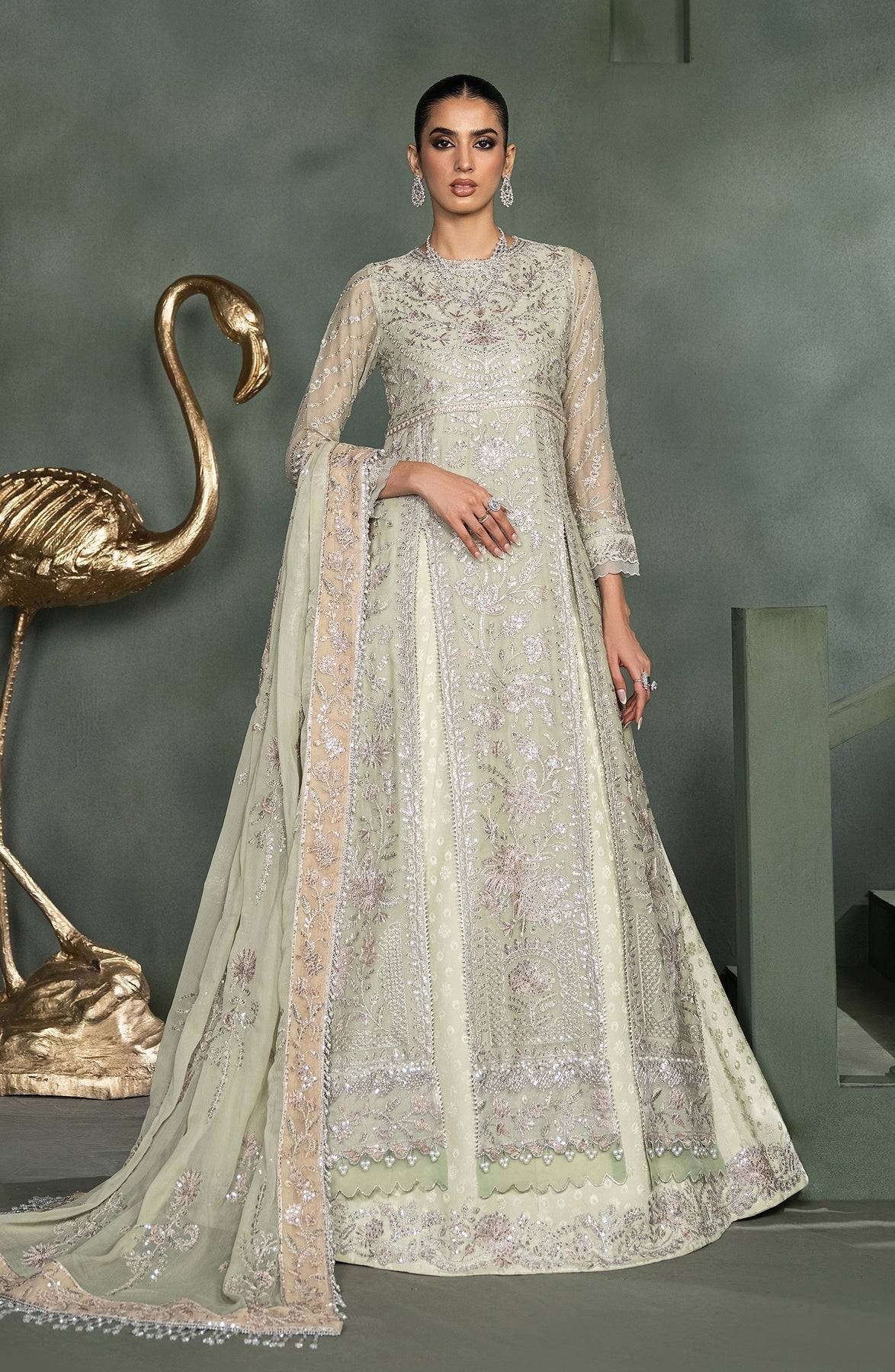 Zarif | Heritage Formals | ZHF 05 INARA - Pakistani Designer Dress - by Zarif | Type: Formal - 100% Original at Saira Sultan