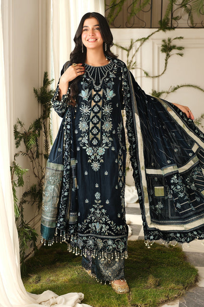 Raeesa Premium | Sheen Luxury Velvet | Zeve XS Midnight Blue Velvet