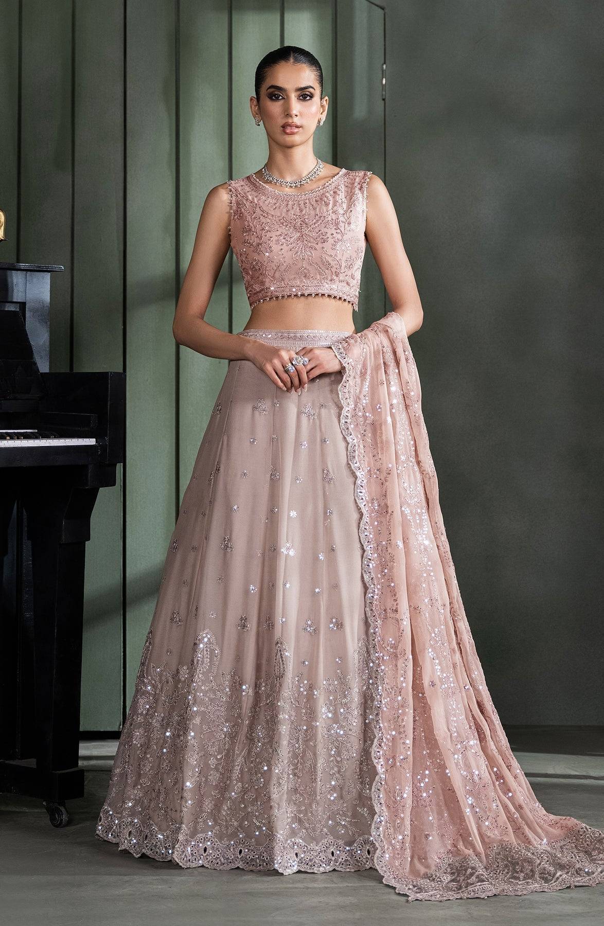 Zarif | Heritage Formals | ZHF 07 ELMIRA - Pakistani Designer Dress - by Zarif | Type: Formal - 100% Original at Saira Sultan