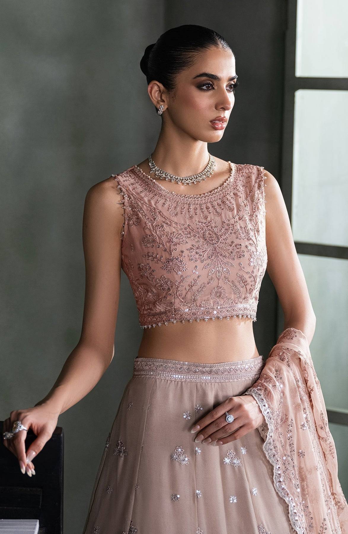 Zarif | Heritage Formals | ZHF 07 ELMIRA - Pakistani Designer Dress - by Zarif | Type: Formal - 100% Original at Saira Sultan
