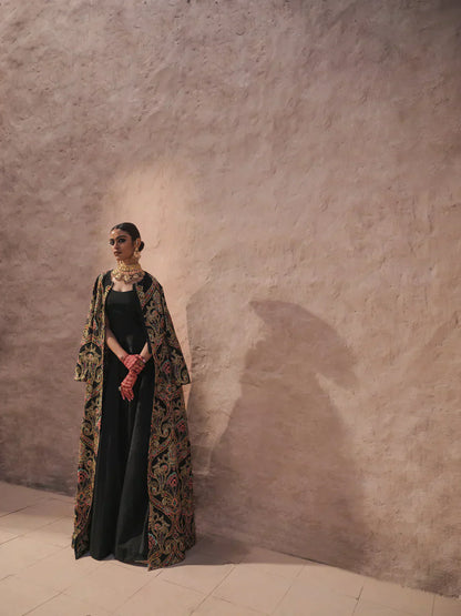 Erum Khan | Shab Siyah 23 | Marvi - Pakistani Designer Dress - by Erum Khan | Type: Formal - 100% Original at Saira Sultan