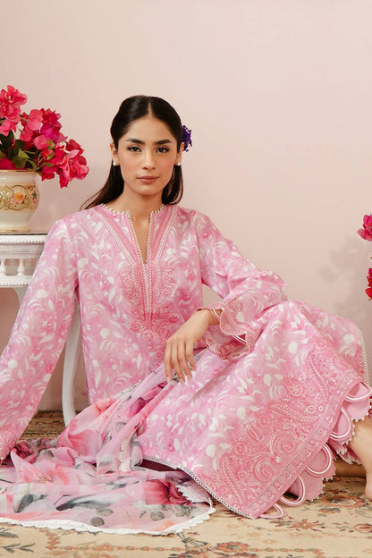 Afrozeh | Malina Lawn Collection| Ezra - Pakistani Designer Dress - by Afrozeh | Type: Luxury - 100% Original at Saira Sultan