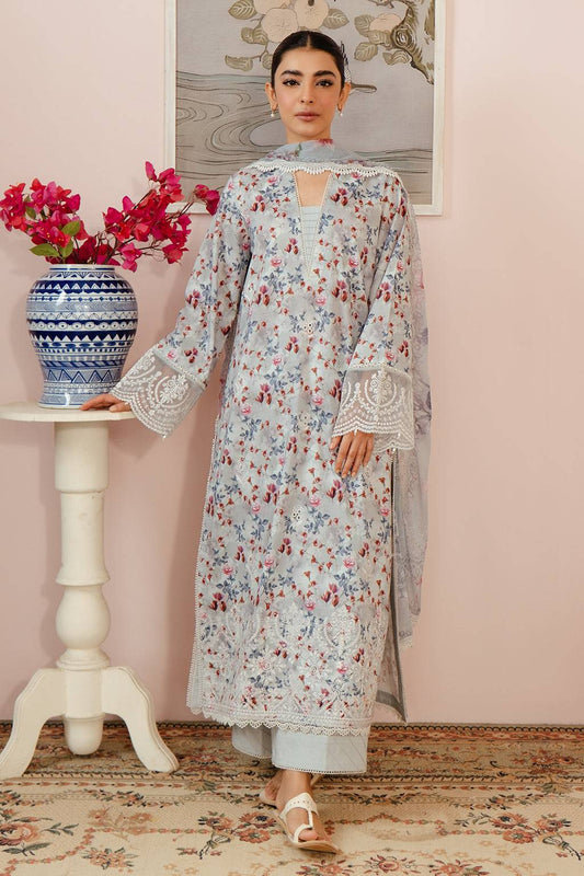 Afrozeh | Malina Lawn Collection| Evora - Pakistani Designer Dress - by Afrozeh | Type: Luxury - 100% Original at Saira Sultan