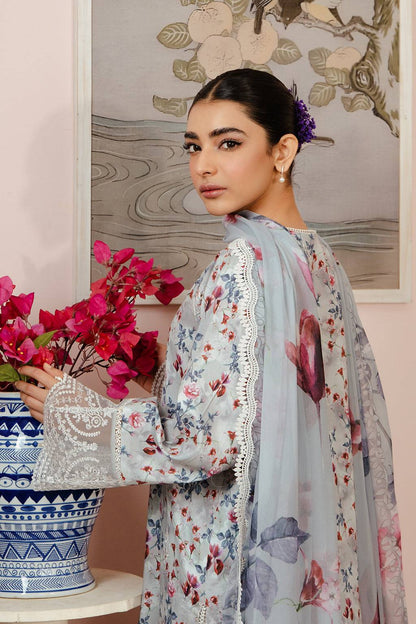 Afrozeh | Malina Lawn Collection| Evora - Pakistani Designer Dress - by Afrozeh | Type: Luxury - 100% Original at Saira Sultan