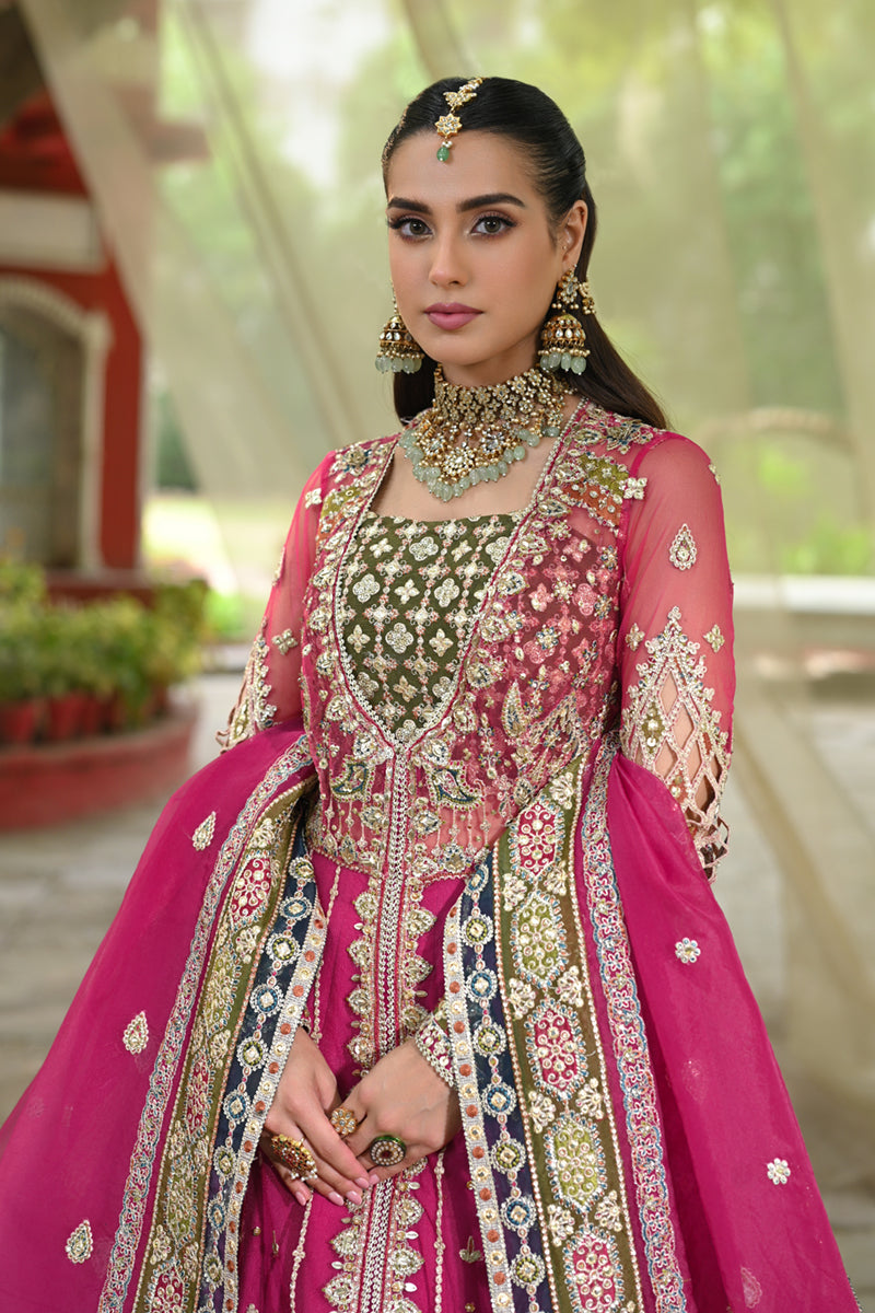 Qalamkar | Singhar Wedding Collection | RF-04 RIMEL - Pakistani Designer Dress - by Qalamkar | Type: Bridal - 100% Original at Saira Sultan