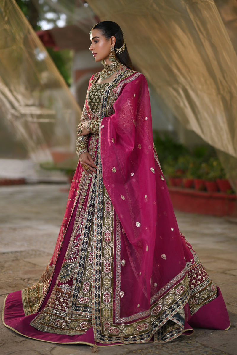 Qalamkar | Singhar Wedding Collection | RF-04 RIMEL - Pakistani Designer Dress - by Qalamkar | Type: Bridal - 100% Original at Saira Sultan