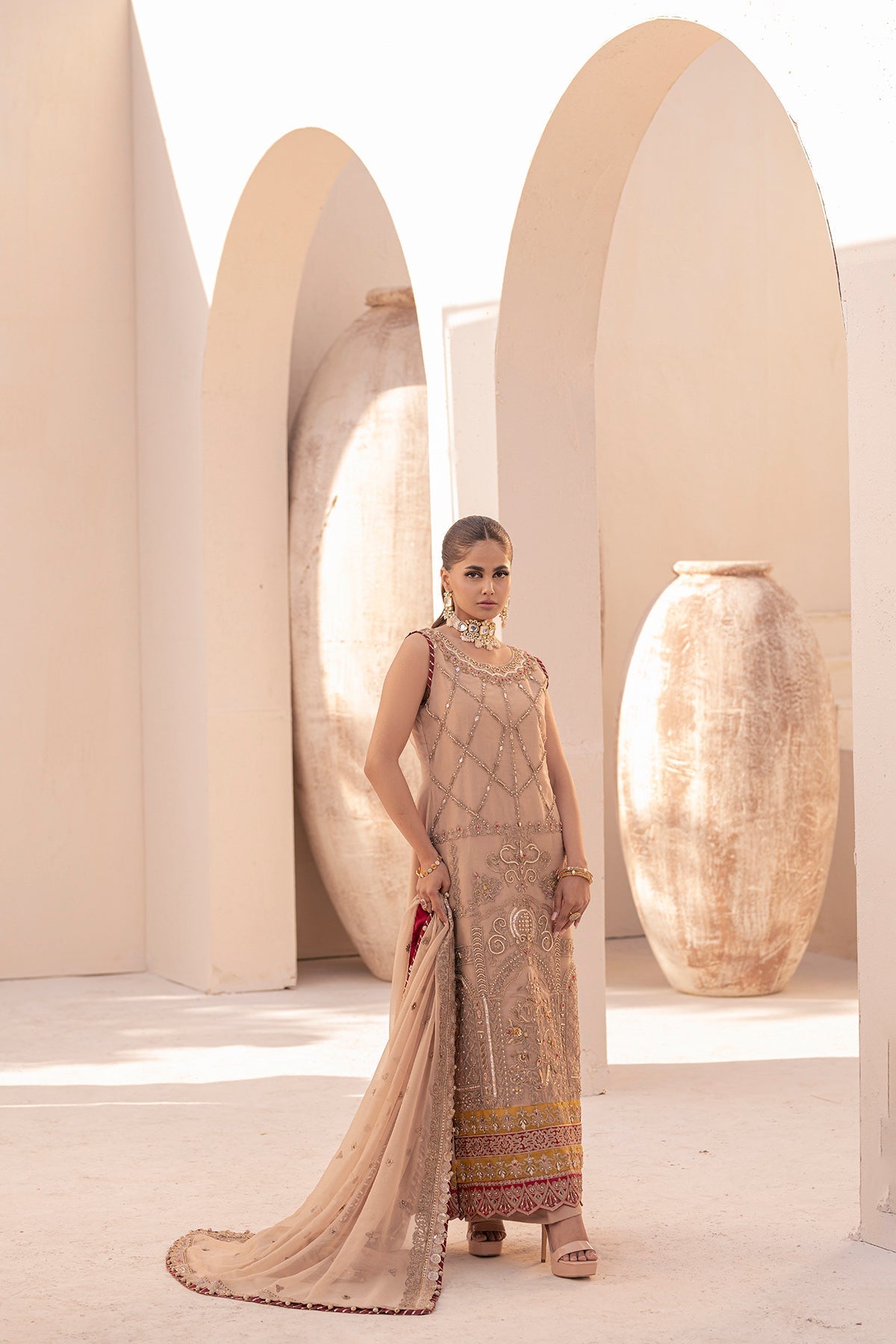 House of Nawab | Miorah Formals | ZIDHAR - B - Pakistani Designer Dress - by House of Nawab | Type: Ladies Clothes - 100% Original at Saira Sultan