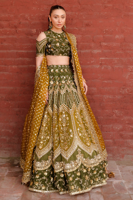 MNR | Zarlish Festive 25 | Wajeha Khan in Afsana by MNR - Designer Dress - Type : Ladies Clothes - Available at Saira Sultan - 100% Original 