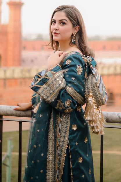 MNR | Zarlish Festive 25 | Rabia Jabbar in Lehar by MNR - Designer Dress - Type : Ladies Clothes - Available at Saira Sultan - 100% Original 