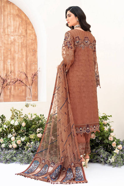 Ramsha | Minhal Organza Collection | M-808 - Pakistani Designer Dress - by Ramsha | Type: Formal - 100% Original at Saira Sultan