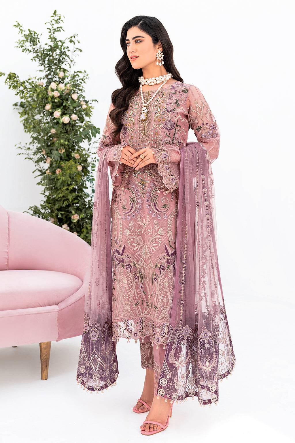 Ramsha | Minhal Organza Collection | M-804 - Pakistani Designer Dress - by Ramsha | Type: Formal - 100% Original at Saira Sultan