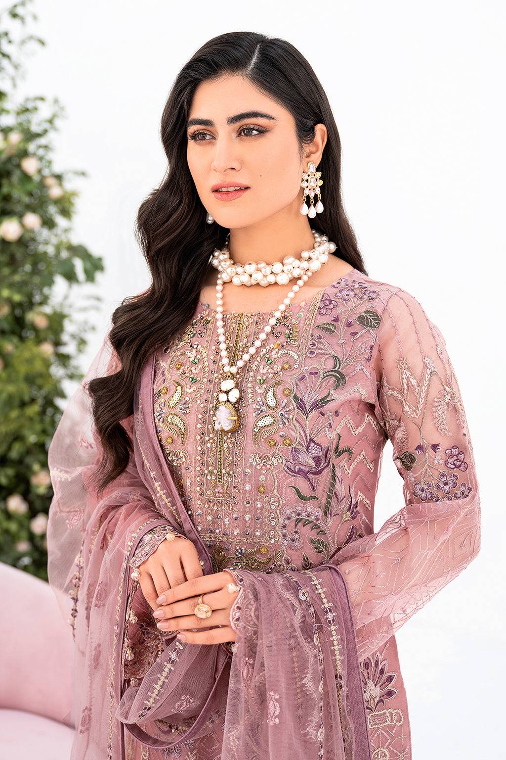 Ramsha | Minhal Organza Collection | M-804 - Pakistani Designer Dress - by Ramsha | Type: Formal - 100% Original at Saira Sultan