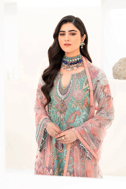 Ramsha | Minhal Organza Collection | M-807 - Pakistani Designer Dress - by Ramsha | Type: Formal - 100% Original at Saira Sultan