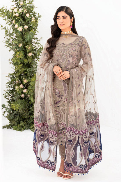 Ramsha | Minhal Organza Collection | M-809 - Pakistani Designer Dress - by Ramsha | Type: Formal - 100% Original at Saira Sultan