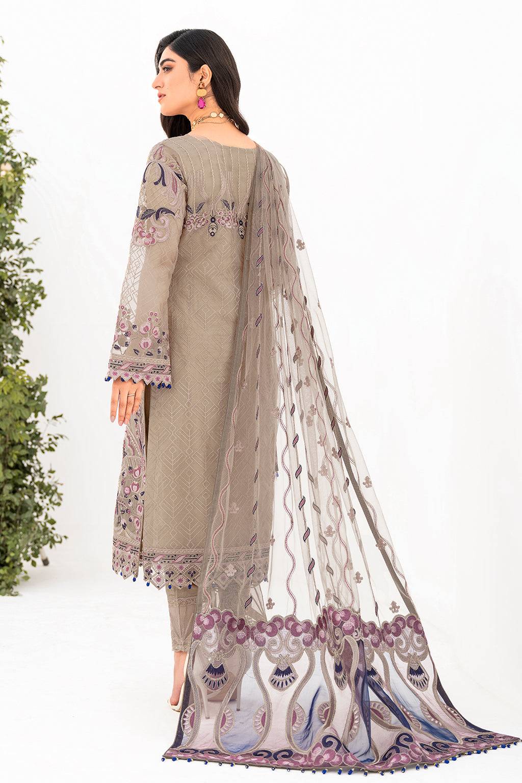 Ramsha | Minhal Organza Collection | M-809 - Pakistani Designer Dress - by Ramsha | Type: Formal - 100% Original at Saira Sultan