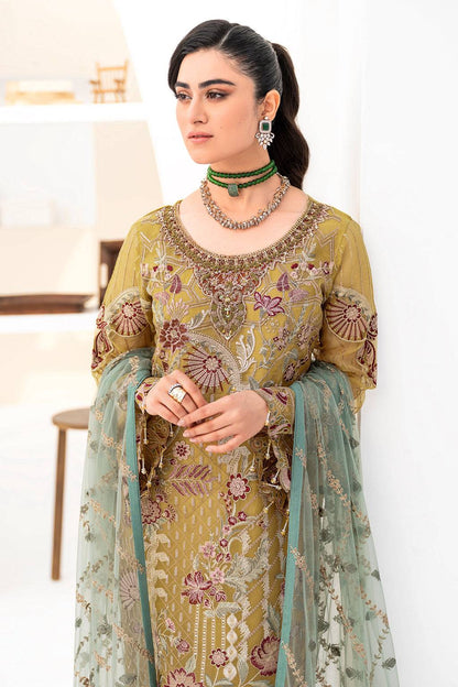 Ramsha | Minhal Organza Collection | M-805 - Pakistani Designer Dress - by Ramsha | Type: Formal - 100% Original at Saira Sultan