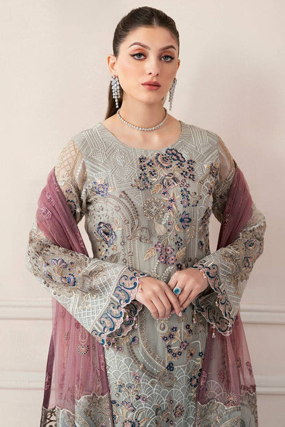 Ramsha | Rangoon Chiffon Collection 24 | D-907 - Pakistani Designer Dress - by Ramsha | Type: Formal - 100% Original at Saira Sultan