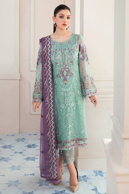Ramsha | Rangoon Chiffon Collection 24 | D-902 - Pakistani Designer Dress - by Ramsha | Type: Formal - 100% Original at Saira Sultan