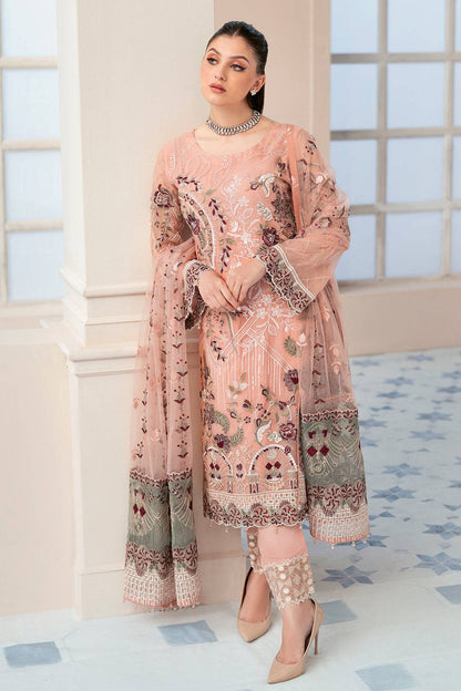 Ramsha | Rangoon Chiffon Collection 24 | D-901 - Pakistani Designer Dress - by Ramsha | Type: Formal - 100% Original at Saira Sultan