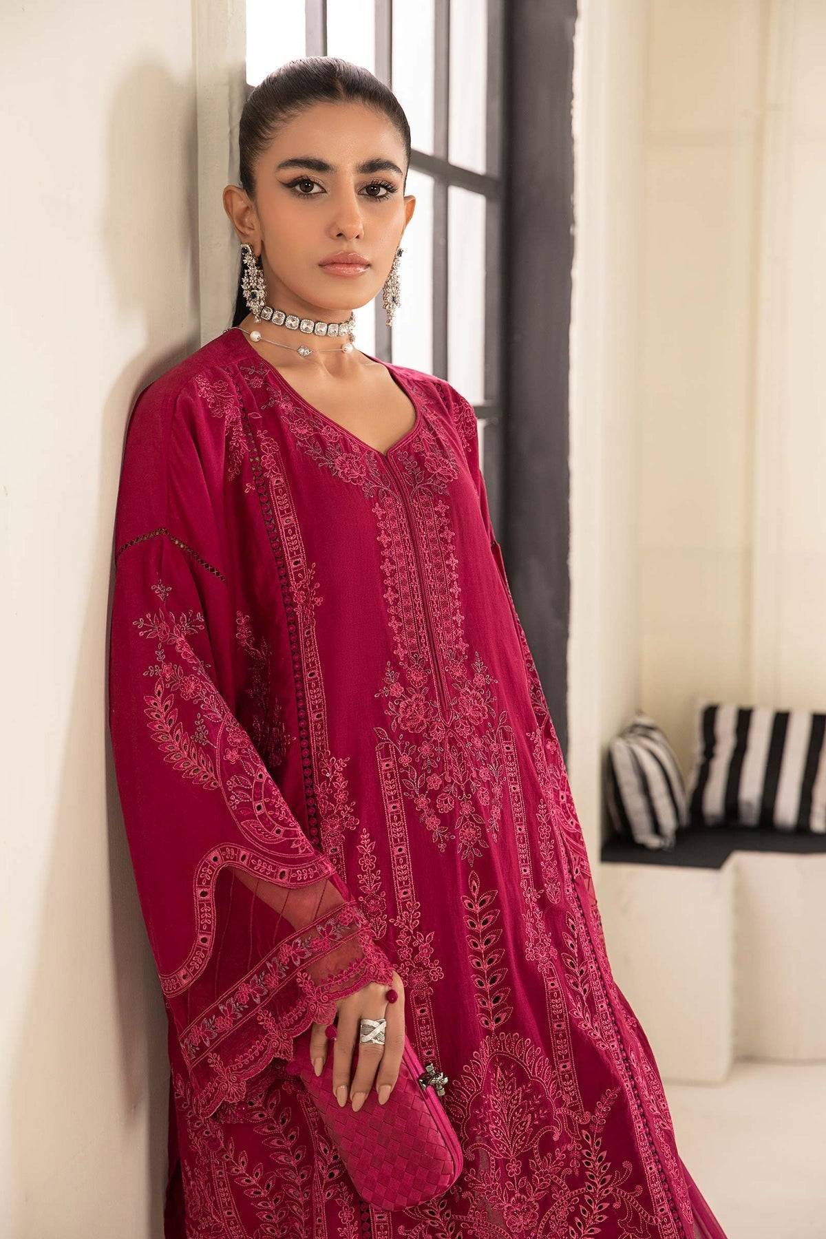 Maria B | Casual Pret 2024 |DW-EF24-02 - Pakistani Designer Dress - by Maria B | Type: Casuals - 100% Original at Saira Sultan