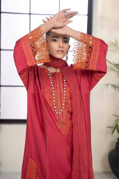 Maria B | Casual Pret 2024 | DW-EF24-103A - Pakistani Designer Dress - by Maria B | Type: Casuals - 100% Original at Saira Sultan