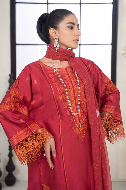 Maria B | Casual Pret 2024 | DW-EF24-103A - Pakistani Designer Dress - by Maria B | Type: Casuals - 100% Original at Saira Sultan