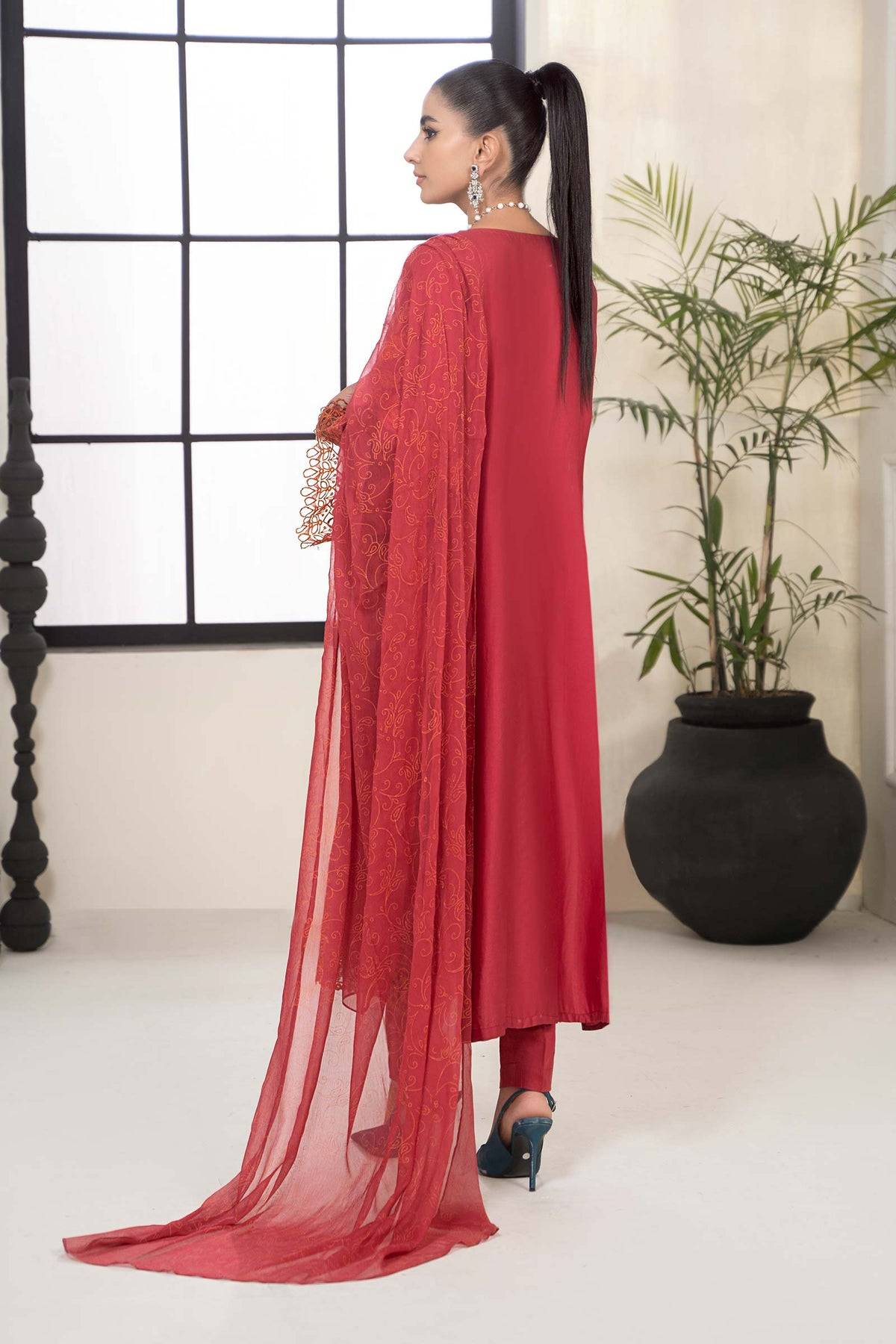 Maria B | Casual Pret 2024 | DW-EF24-103A - Pakistani Designer Dress - by Maria B | Type: Casuals - 100% Original at Saira Sultan