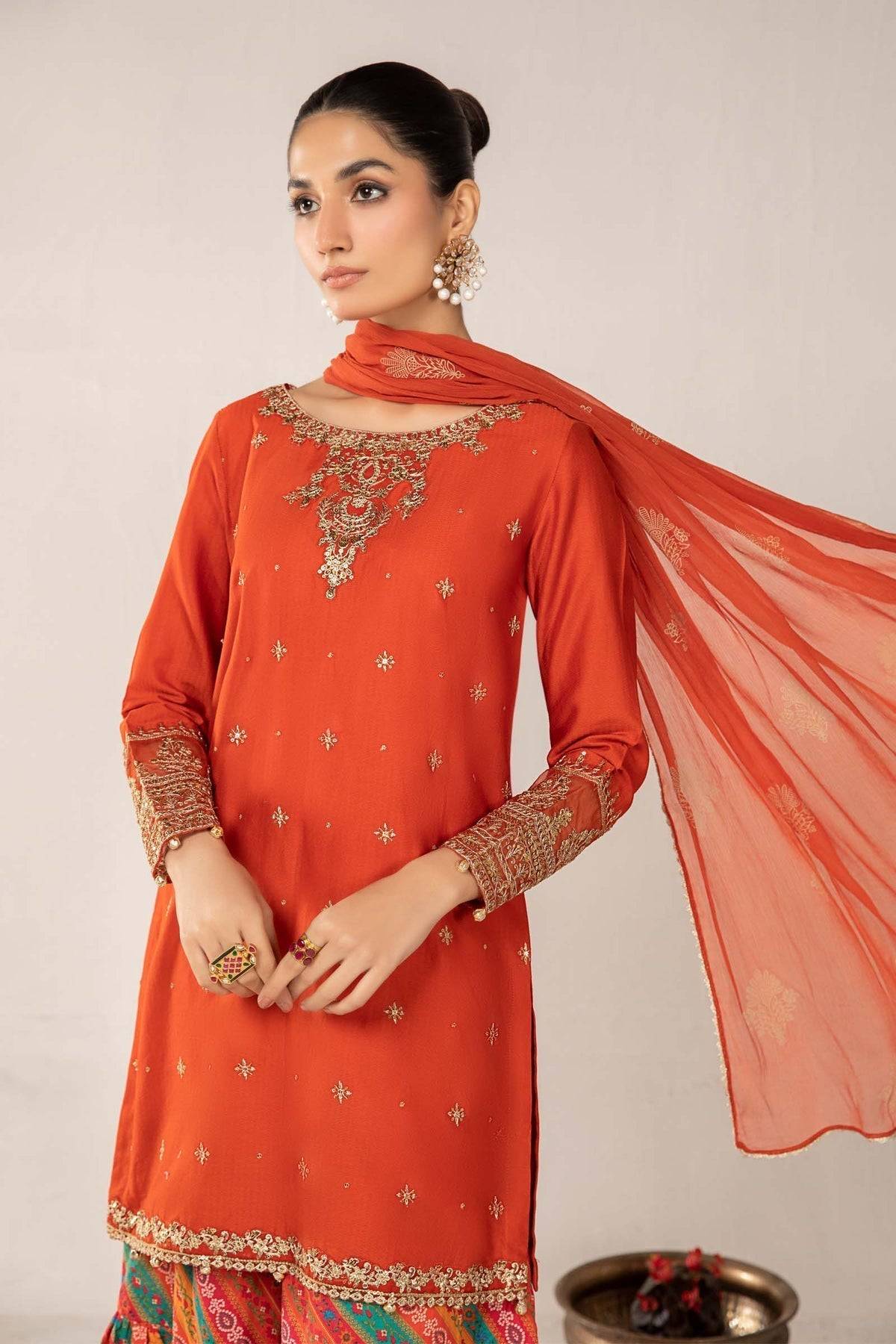Maria B | Casual Pret 2024 | DW-EF24-119 - Pakistani Designer Dress - by Maria B | Type: Casuals - 100% Original at Saira Sultan