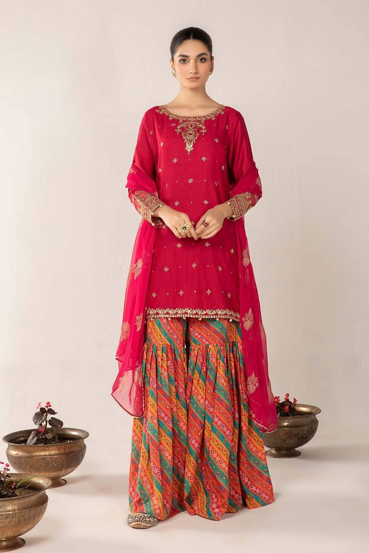 Maria B | Casual Pret 2024 | DW-EF24-119 - Pakistani Designer Dress - by Maria B | Type: Casuals - 100% Original at Saira Sultan