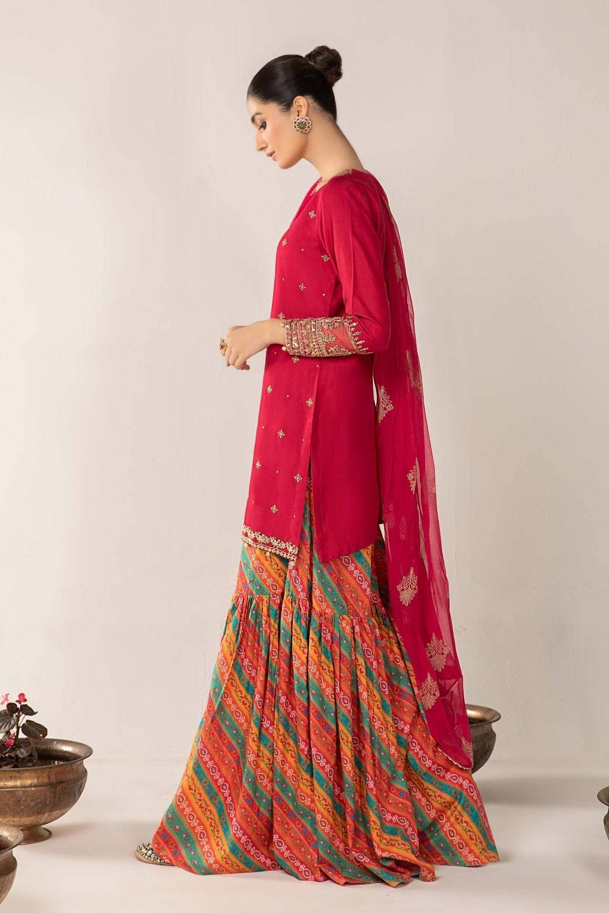 Maria B | Casual Pret 2024 | DW-EF24-119 - Pakistani Designer Dress - by Maria B | Type: Casuals - 100% Original at Saira Sultan