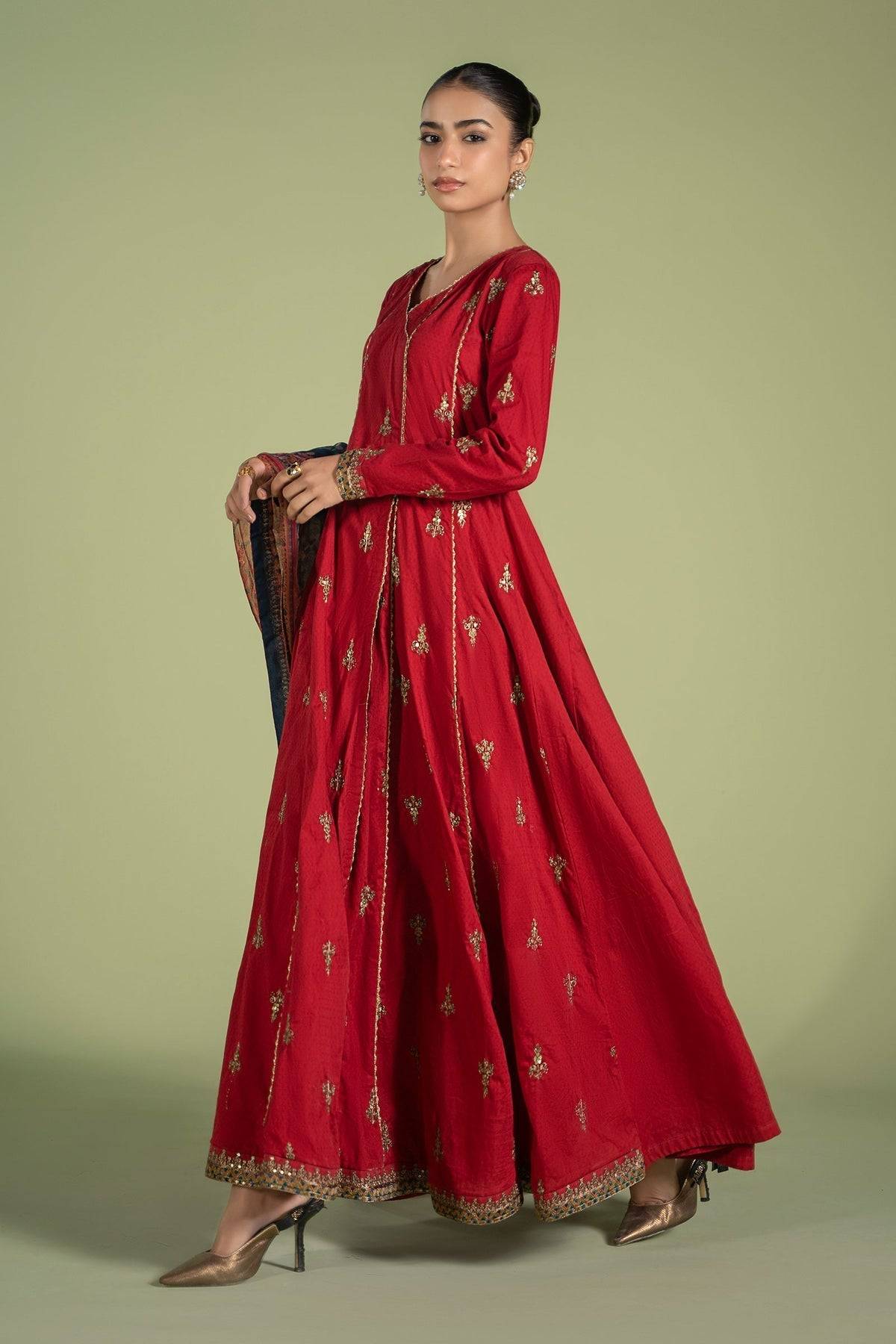 Maria B | Casual Pret 2024 | DW-EF24-121 - Pakistani Designer Dress - by Maria B | Type: Casuals - 100% Original at Saira Sultan
