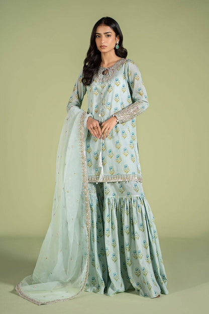 Maria B | Casual Pret 2024 | DW-EF24-14 - Pakistani Designer Dress - by Maria B | Type: Casuals - 100% Original at Saira Sultan