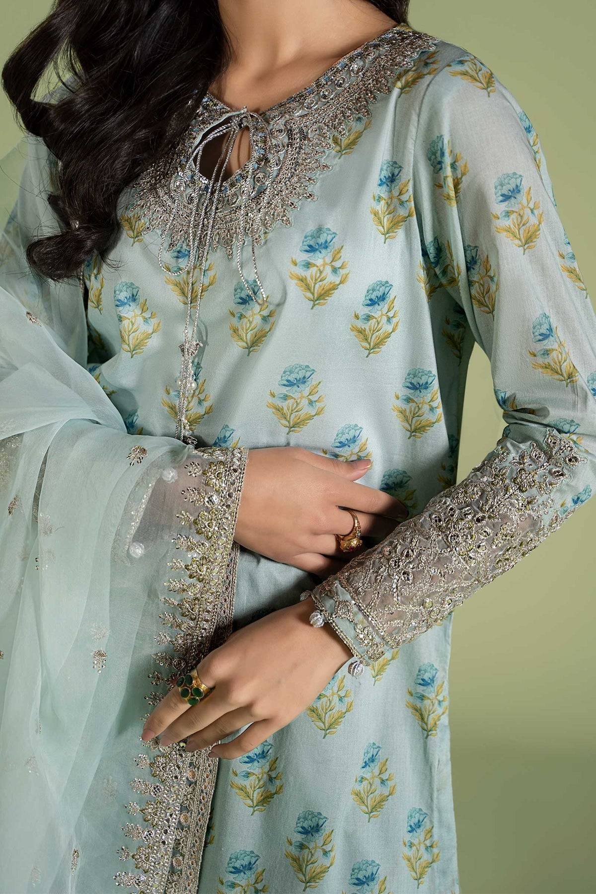 Maria B | Casual Pret 2024 | DW-EF24-14 - Pakistani Designer Dress - by Maria B | Type: Casuals - 100% Original at Saira Sultan