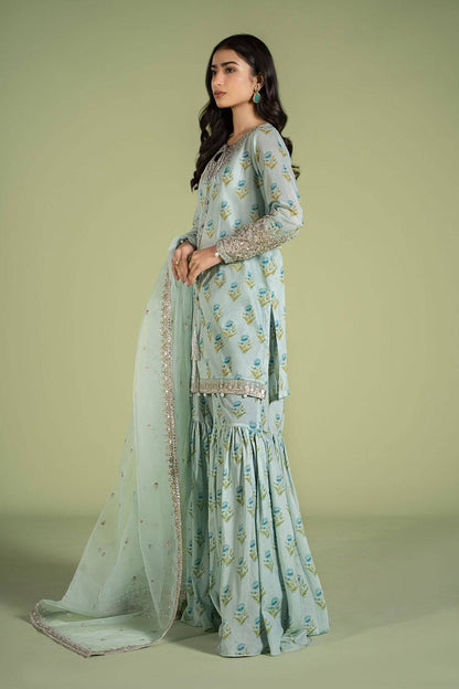 Maria B | Casual Pret 2024 | DW-EF24-14 - Pakistani Designer Dress - by Maria B | Type: Casuals - 100% Original at Saira Sultan