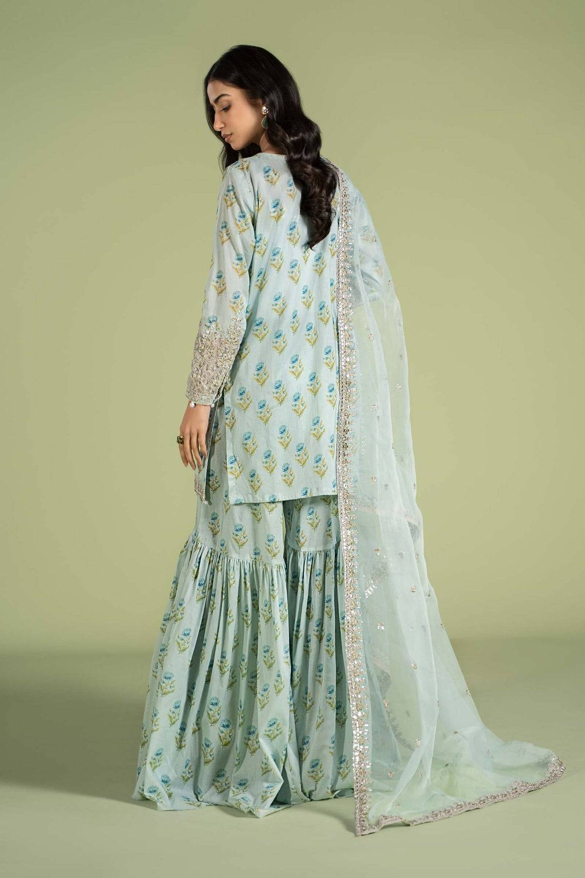 Maria B | Casual Pret 2024 | DW-EF24-14 - Pakistani Designer Dress - by Maria B | Type: Casuals - 100% Original at Saira Sultan