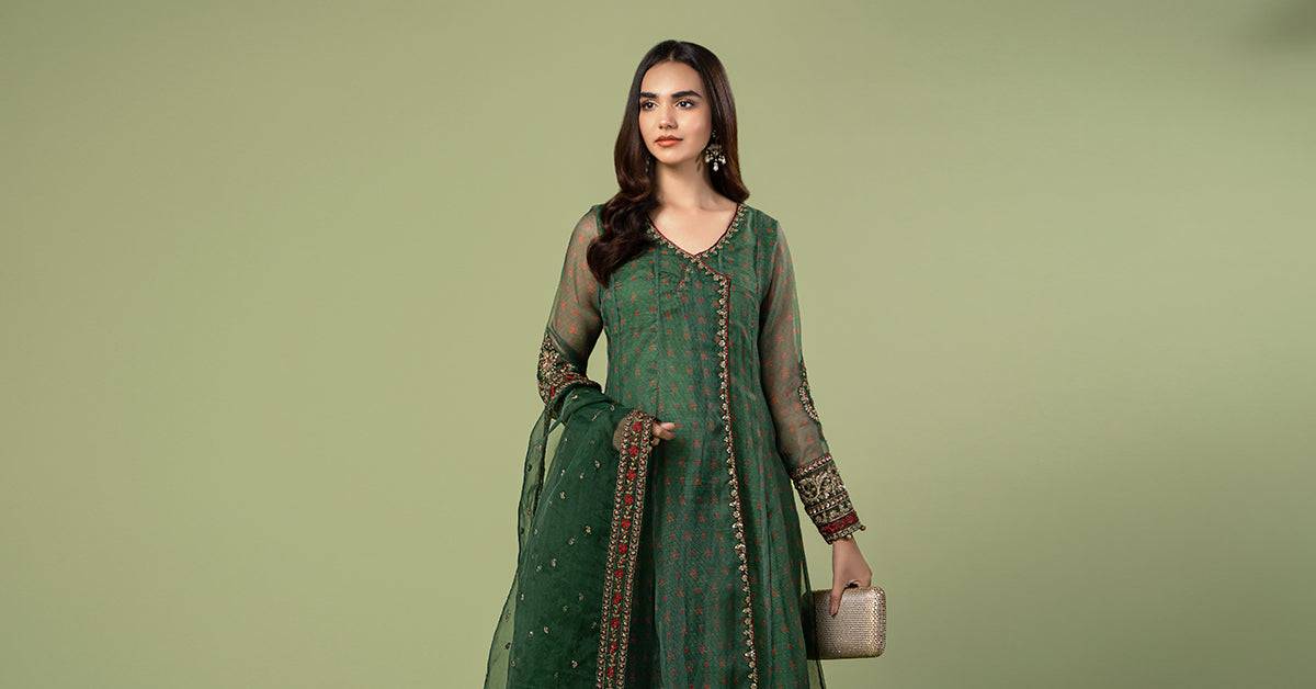 Maria B | Casual Pret 2024 | DW-EF24-22 - Pakistani Designer Dress - by Maria B | Type: Casuals - 100% Original at Saira Sultan