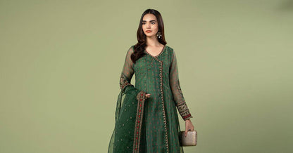 Maria B | Casual Pret 2024 | DW-EF24-22 - Pakistani Designer Dress - by Maria B | Type: Casuals - 100% Original at Saira Sultan