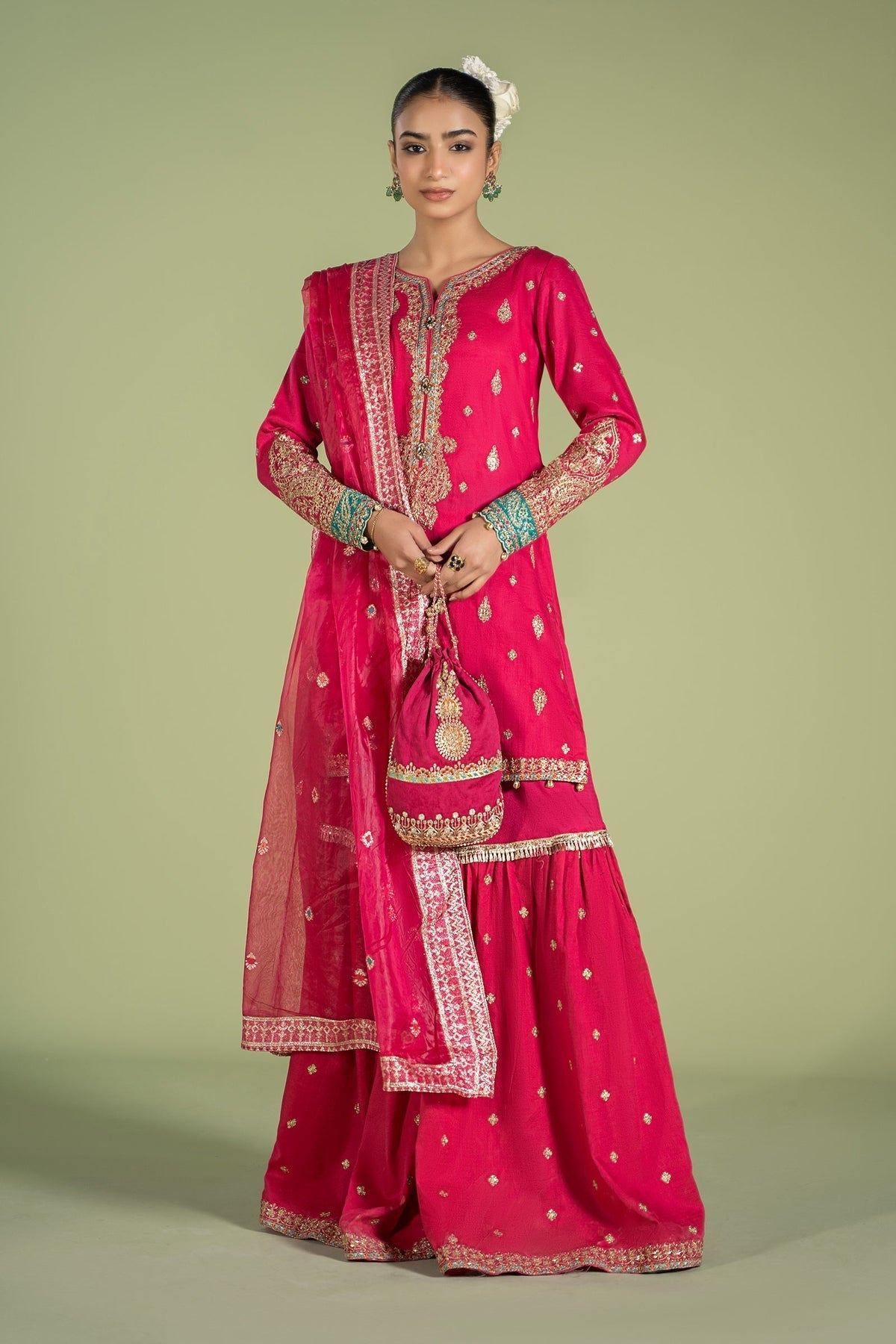 Maria B | Casual Pret 2024 | DW-EF24-23 - Pakistani Designer Dress - by Maria B | Type: Casuals - 100% Original at Saira Sultan